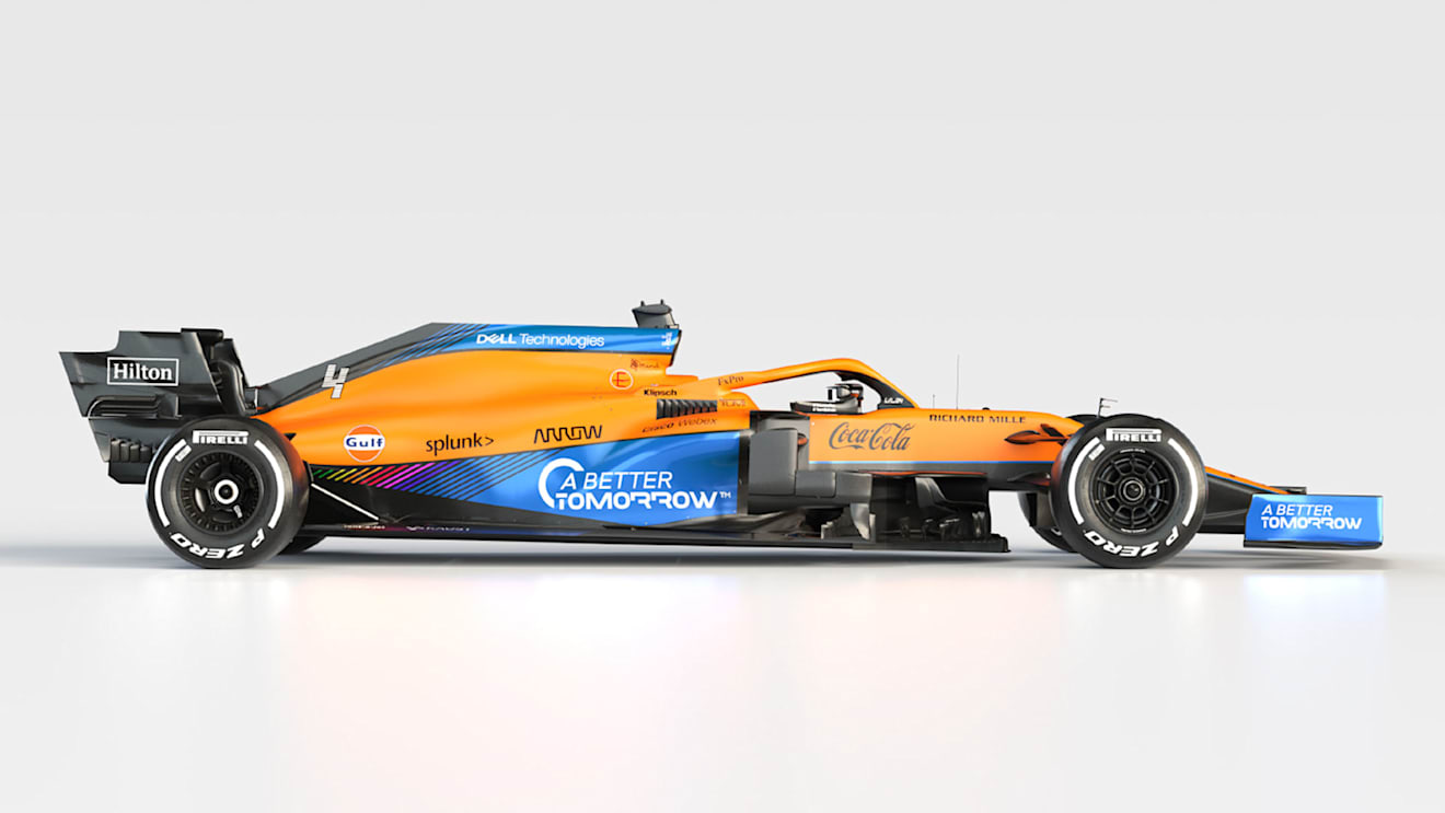 McLaren F1 MCL35 Mercedes 1:43 - Winner Italy GP 2021